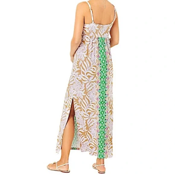 {Lilly Pulitzer} Brand New Floralie Maxi Dress
